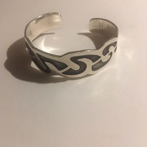 Vintage Navajo bracelet sterling  silver